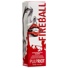 Pulp Riot Fireball 4oz tube direct-dye application for bold color