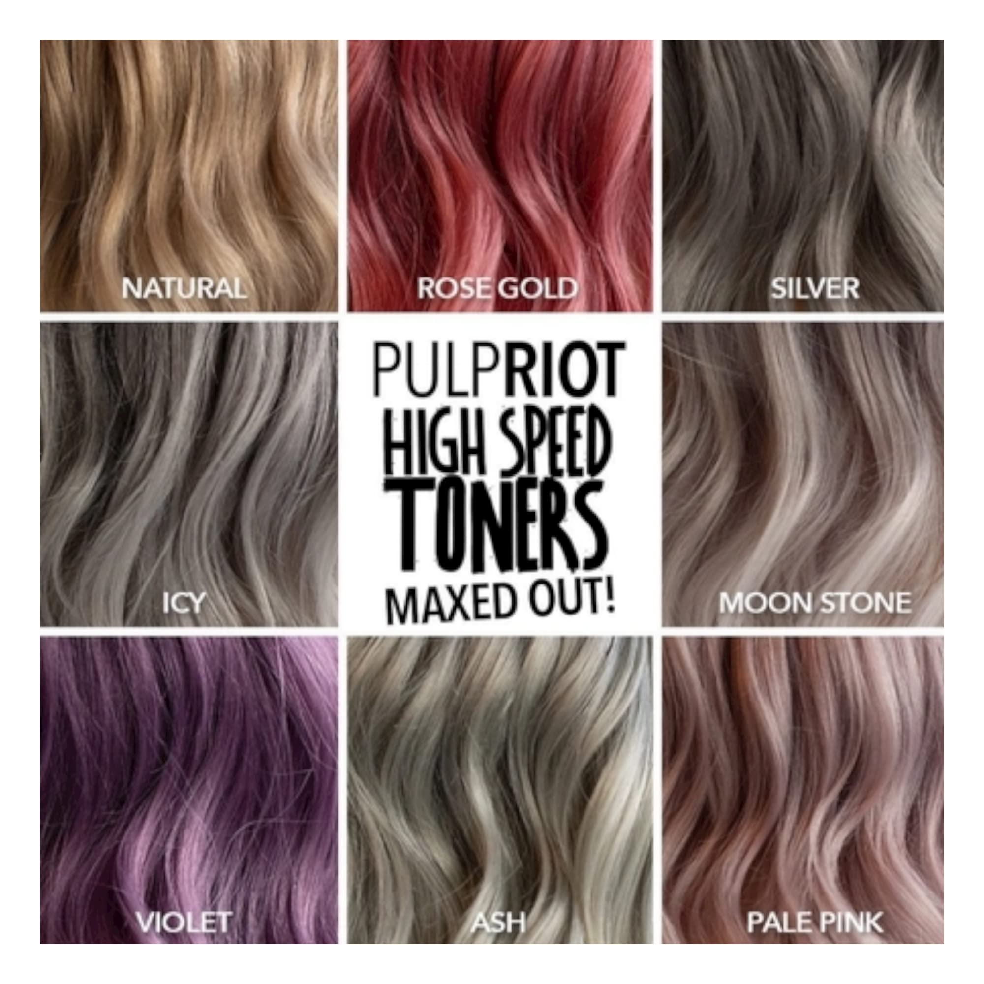 Pulp Riot ICY final look after rinse and styling