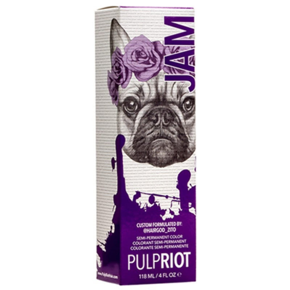 Pulp Riot Jam color bottle ready for direct-dye application and vibrant results.