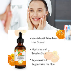 Pumpkin Seed Oil ingredients close-up highlighting natural vitamins.