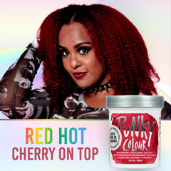 Punky Cherry on Top: muestra de color para probar tonos rojos.