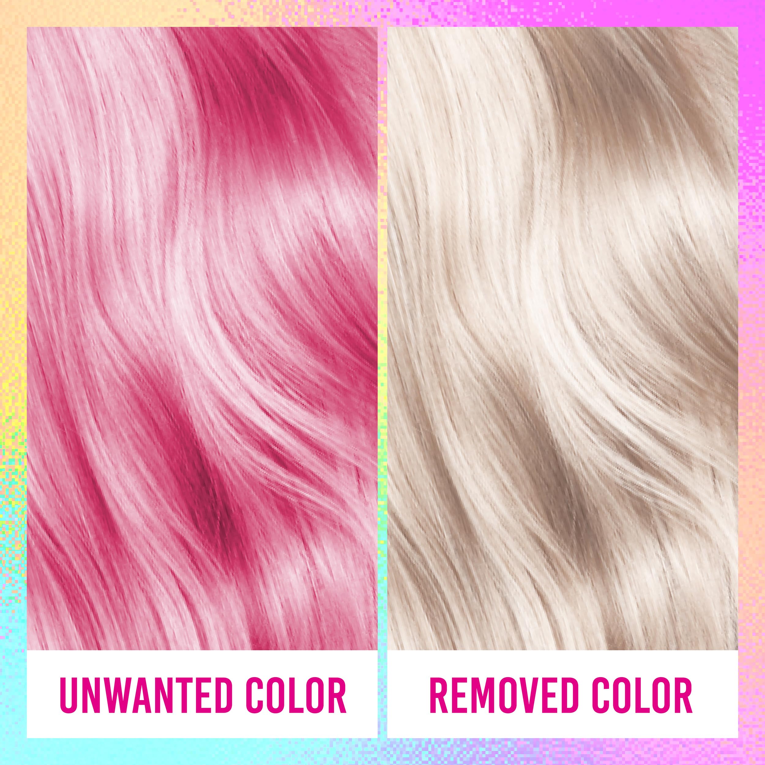 Punky Intrabond Hair Repairing Complex Mask applied after color removal.