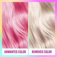 Punky Intrabond Hair Repairing Complex Mask applied after color removal.