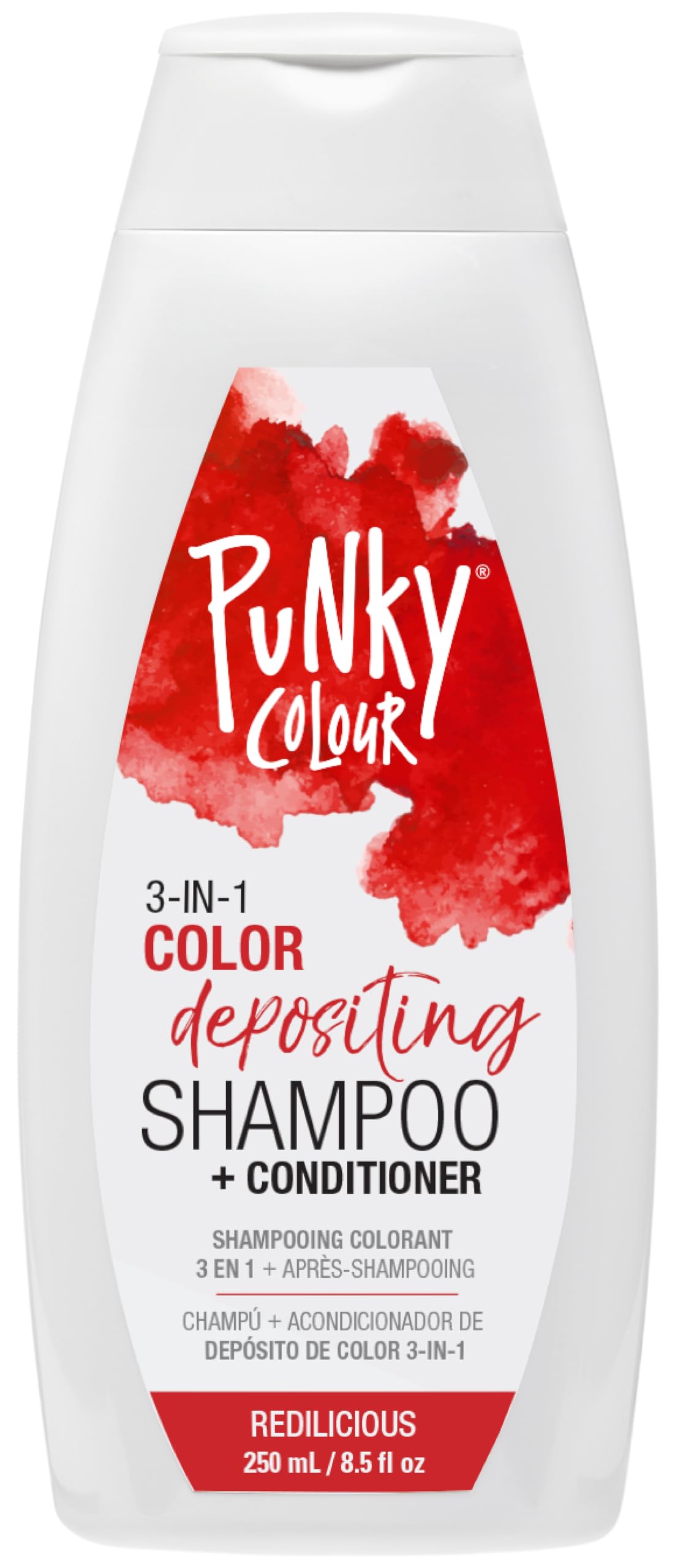 Punky Colour Redilicious bottle front showing vibrant color refresh and easy use