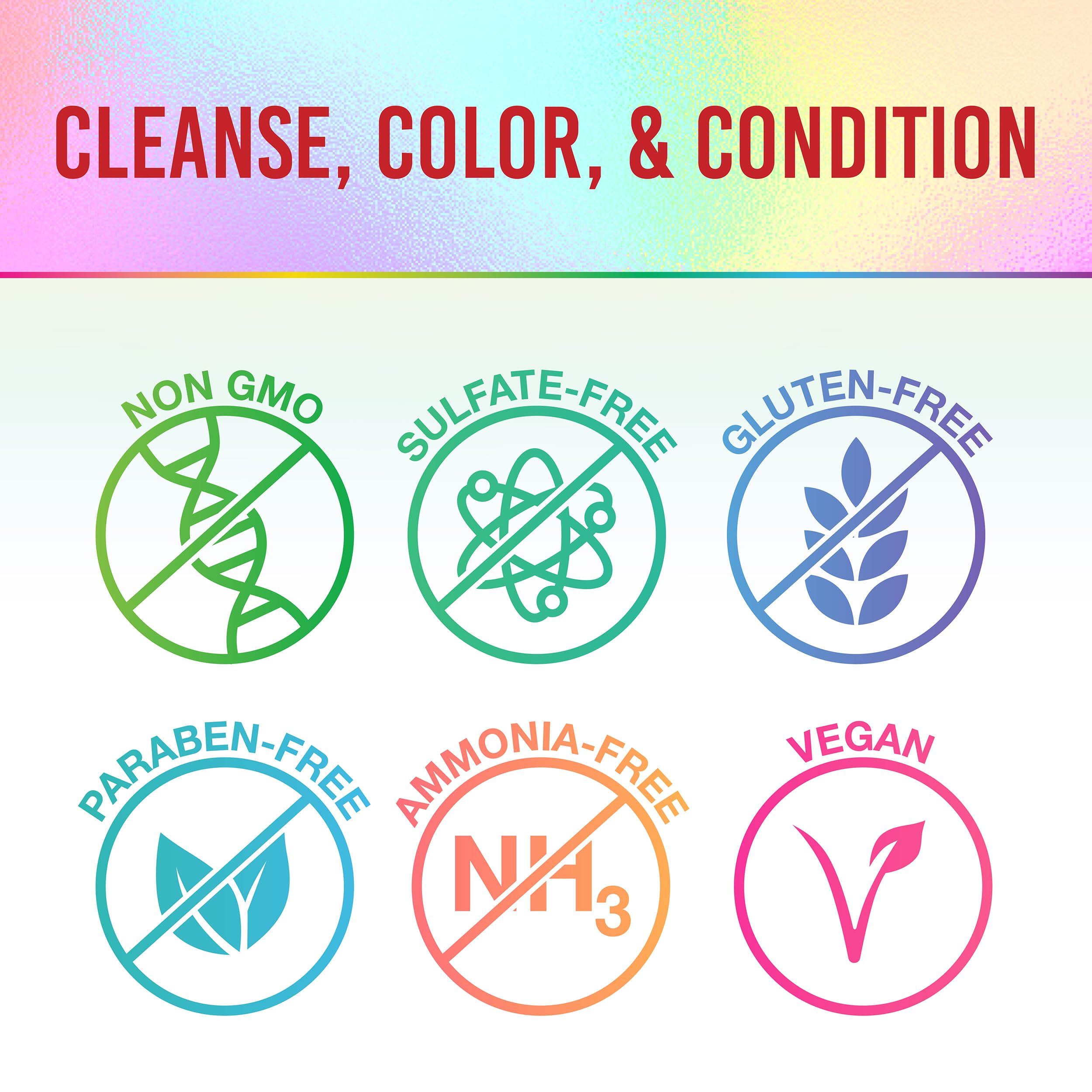 Punky Colour Redilicious foaming lather cleanses while depositing color
