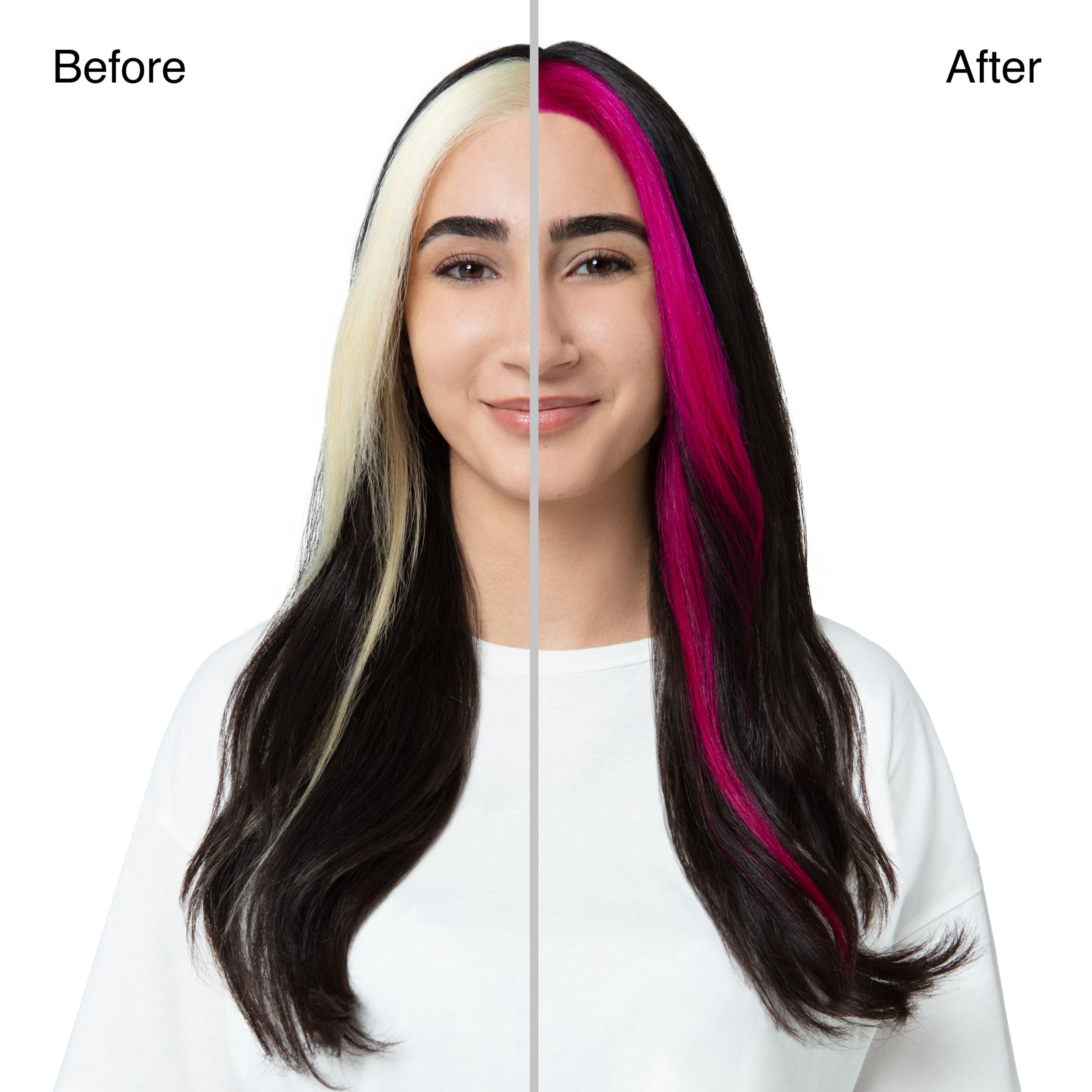 Punky Sugar Cloud CandyFloss tone-on-tone fade supports natural looks.