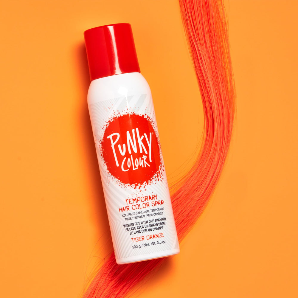 Punky Tiger Orange travel-size spray fits on-the-go touch-ups.