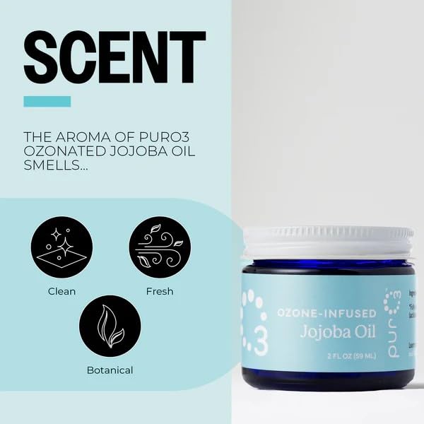 PurO3 hydration balance image communicates skin softening benefits and lasting moisturization