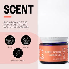 PurO3 texture honey gel closeup highlights thick, soothing oil