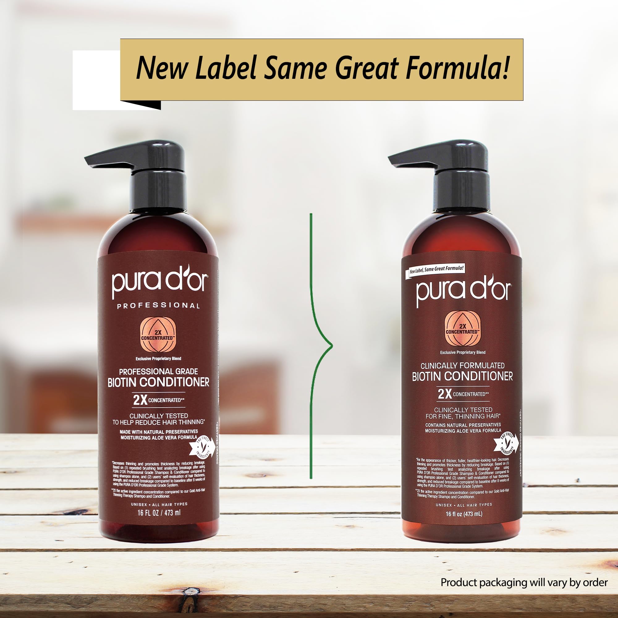 PURA D'OR aloe vera base conditioner application showing gentle hydration.