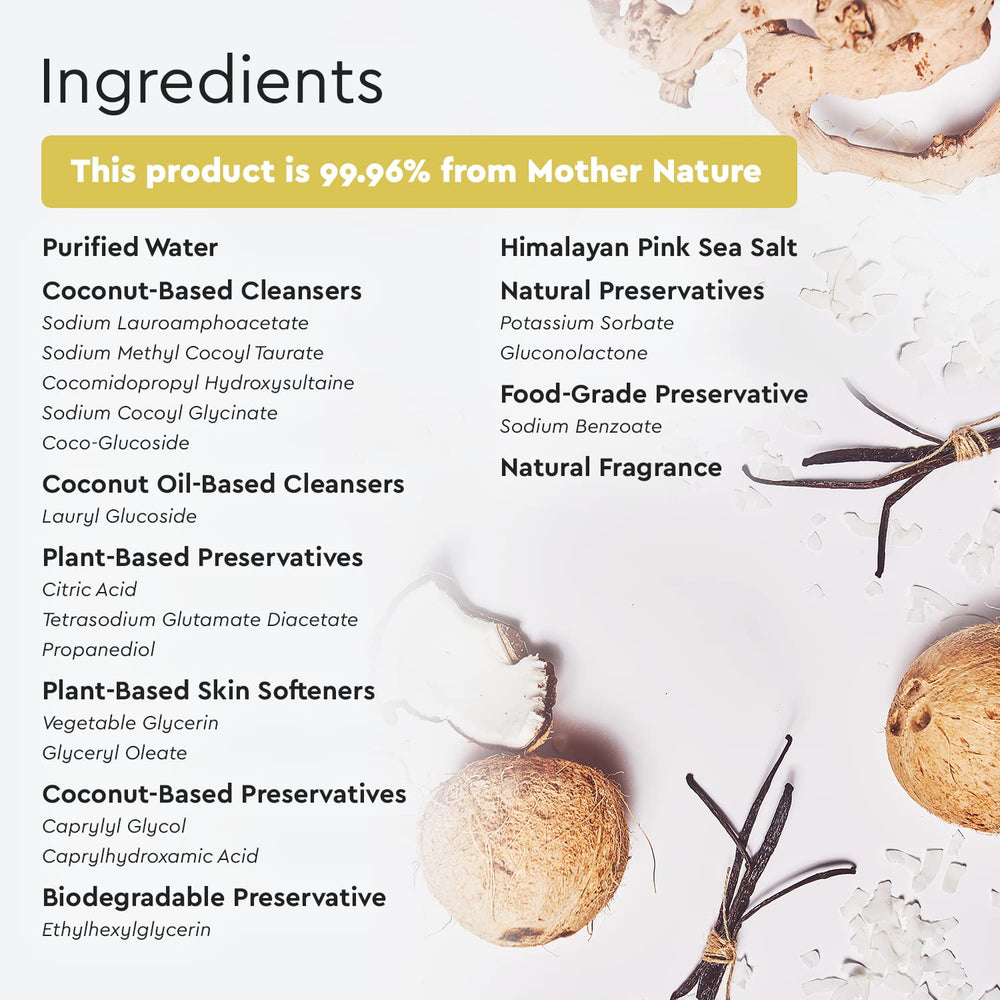 Gentle cleansing suds nourish dry skin with Puracy