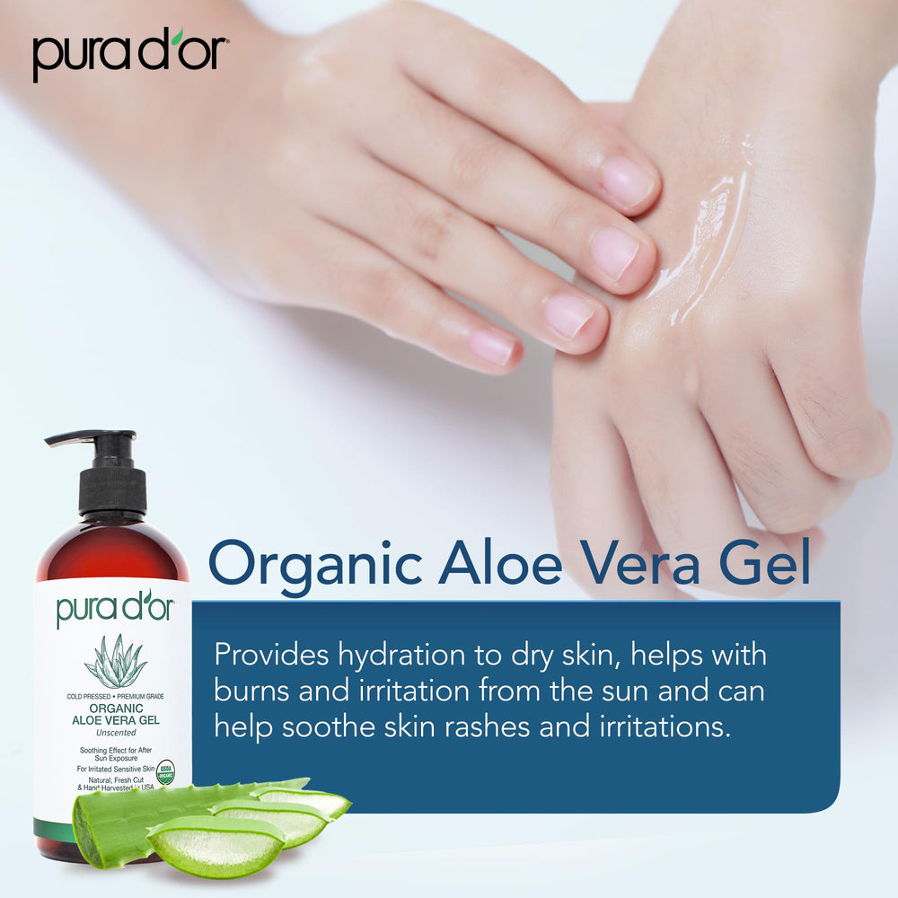 PURA D'OR Aloe Vera Gel produced in Southern California facility