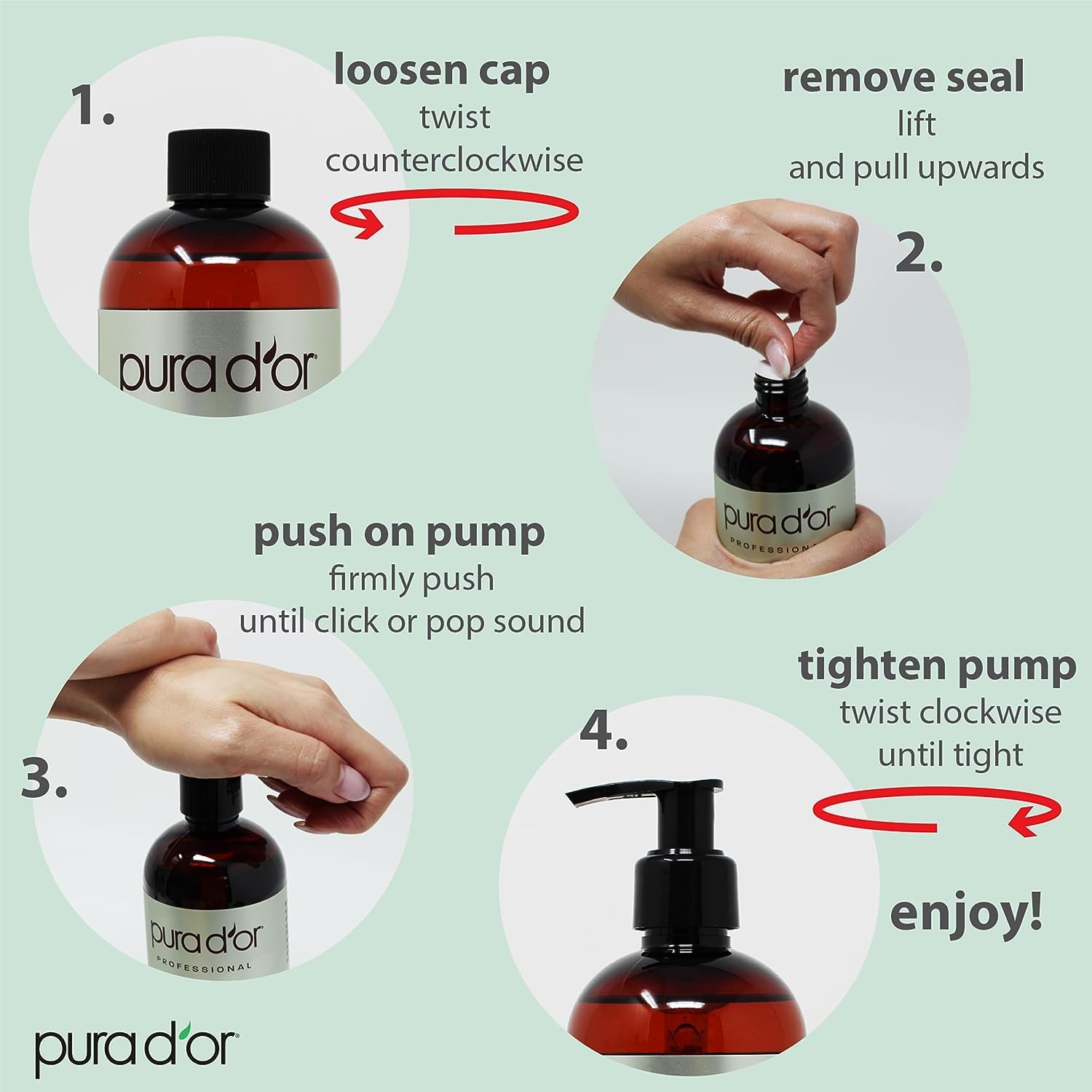 PURA D'OR Sweet Almond Oil baby-safe use scenario demonstrating hypoallergenic care.