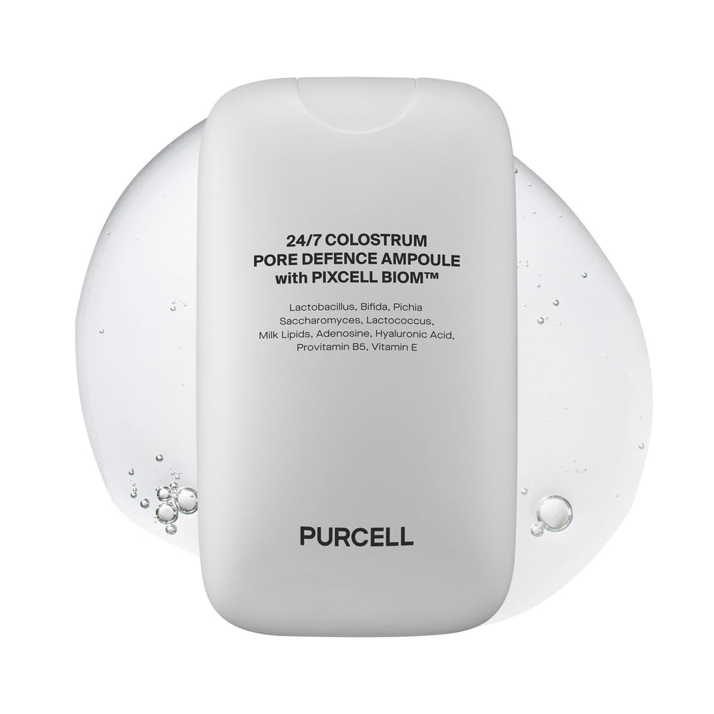 Purcell 24/7 Colostrum Ampoule Mist bottle ready for daily hydration and glow.