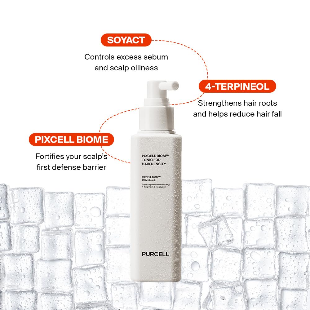 PURCELL Pixcell Biom ingredients soyact and mushroom featured visuals.