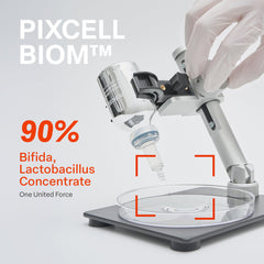 PURCELL Pixcell Biom serum texture closeup, featherlight hydration that won’t clog pores.