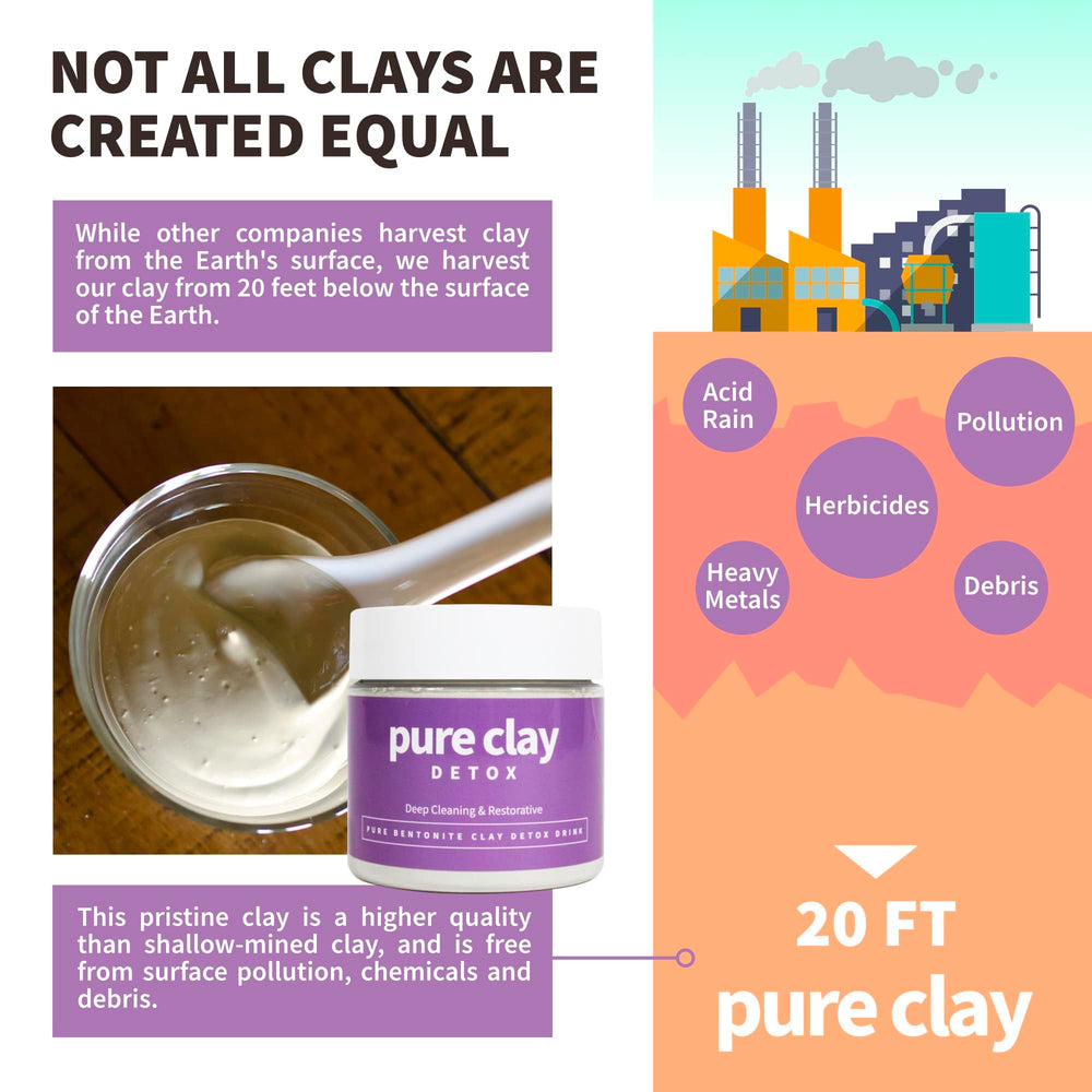 Pure Clay hair treatment applying clay for scalp cleansing and shine.