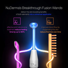 Pure Daily Care Fusion Mushroom Wand covers larger surfaces for efficient sessions.