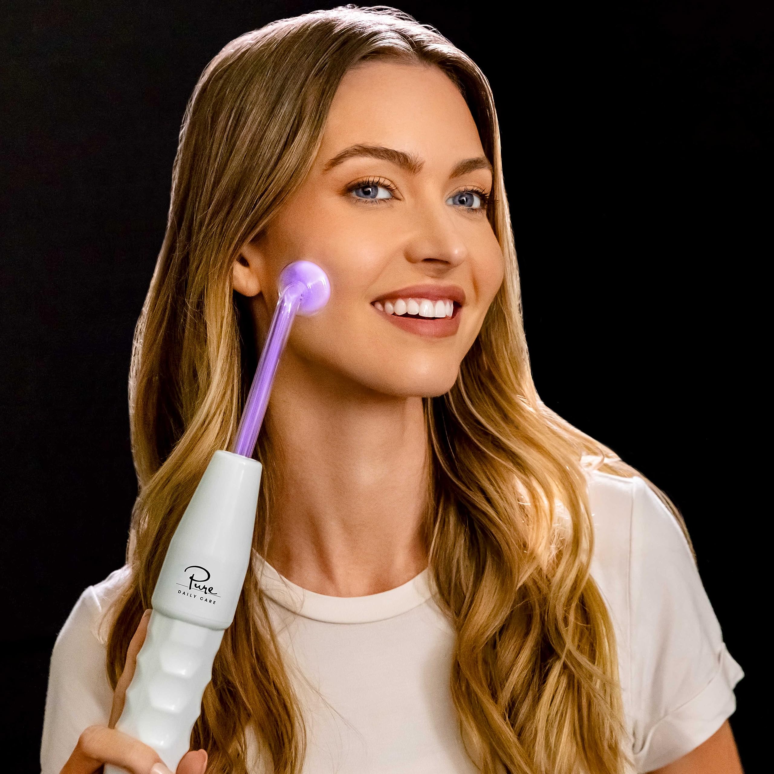 Pure Daily Care Neon Argon Fusion Glass components enhance treatment feel and safety.