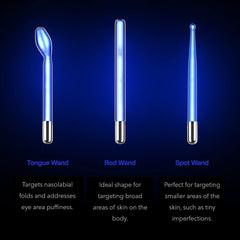 Pure Daily Care NuDerma fusion comb wand energizes scalp and hair for revitalized appearance
