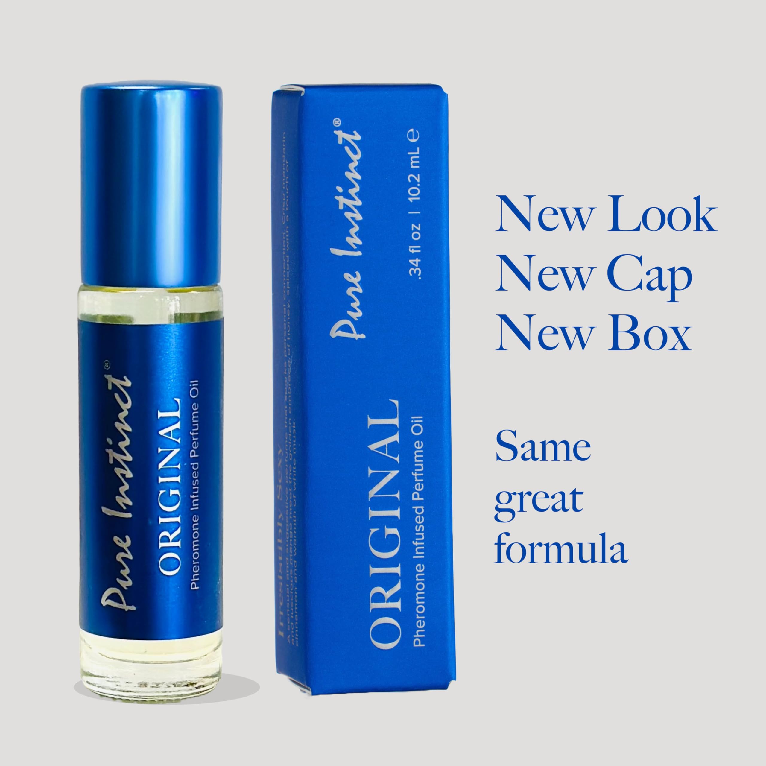 Pure Instinct Roll-On bath or diffuser-ready bottle for relaxing scent moments.