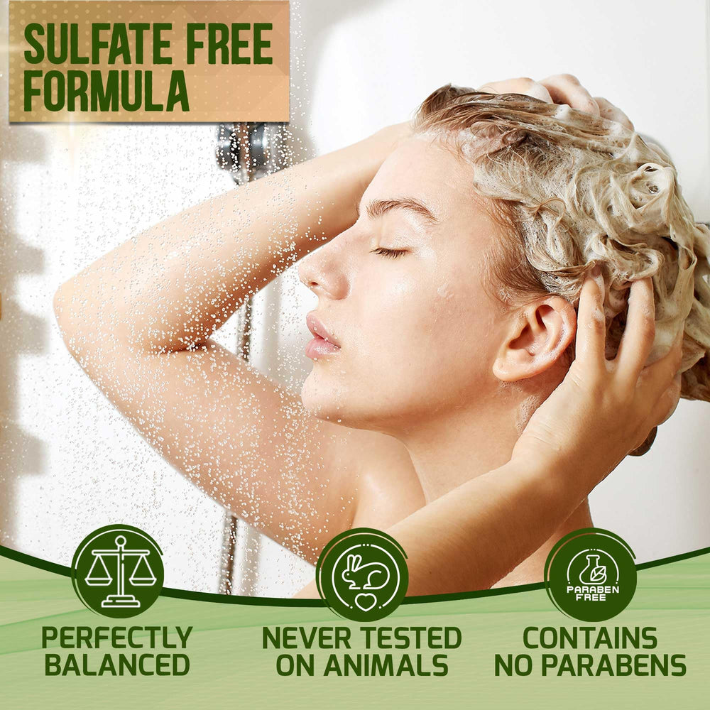 Pure Nature Lux Spa Tea Tree ingredients closeup highlights silk protein and argan oil for smoothness