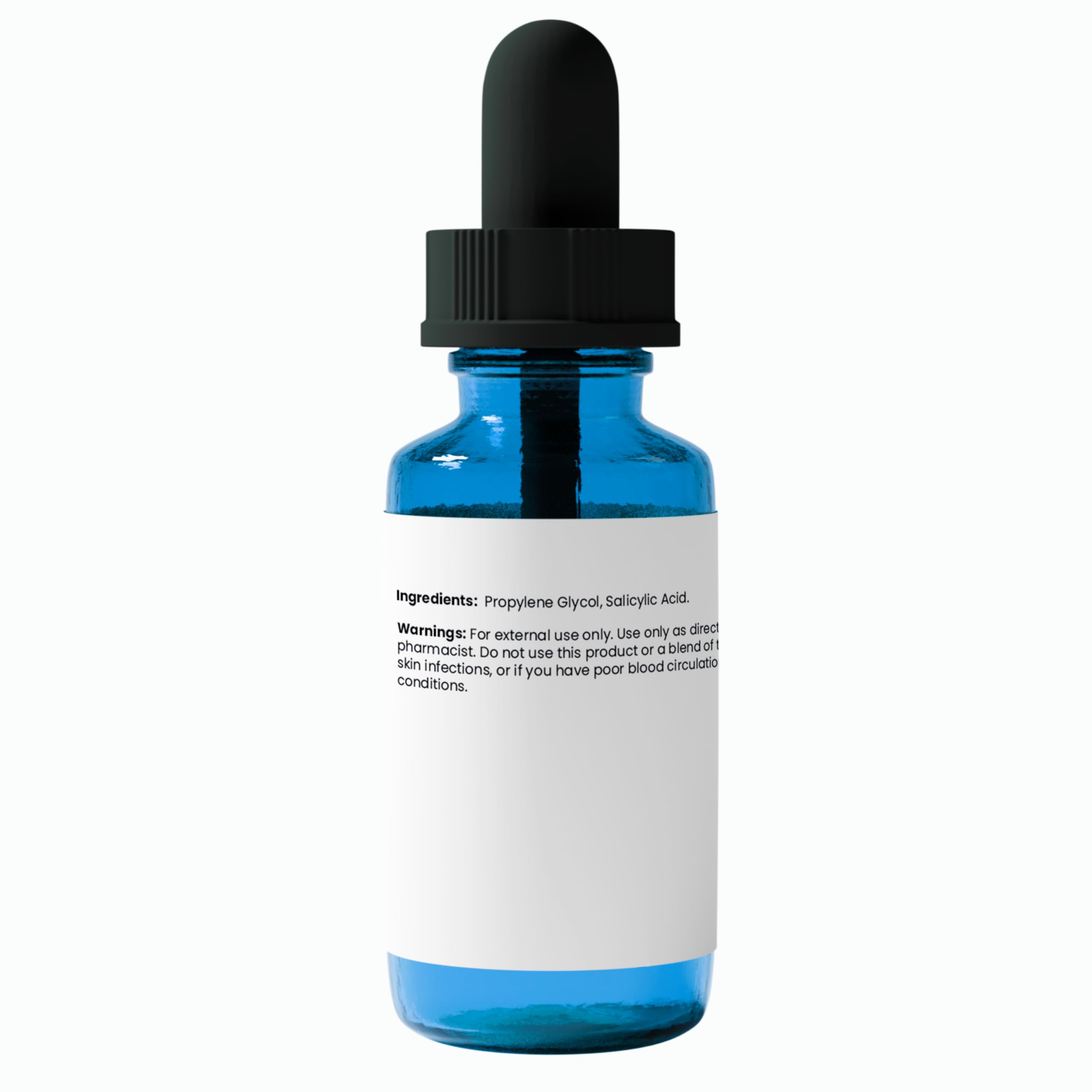 Pure Original Ingredients ingredient close-up shows propylene glycol and salicylic acid