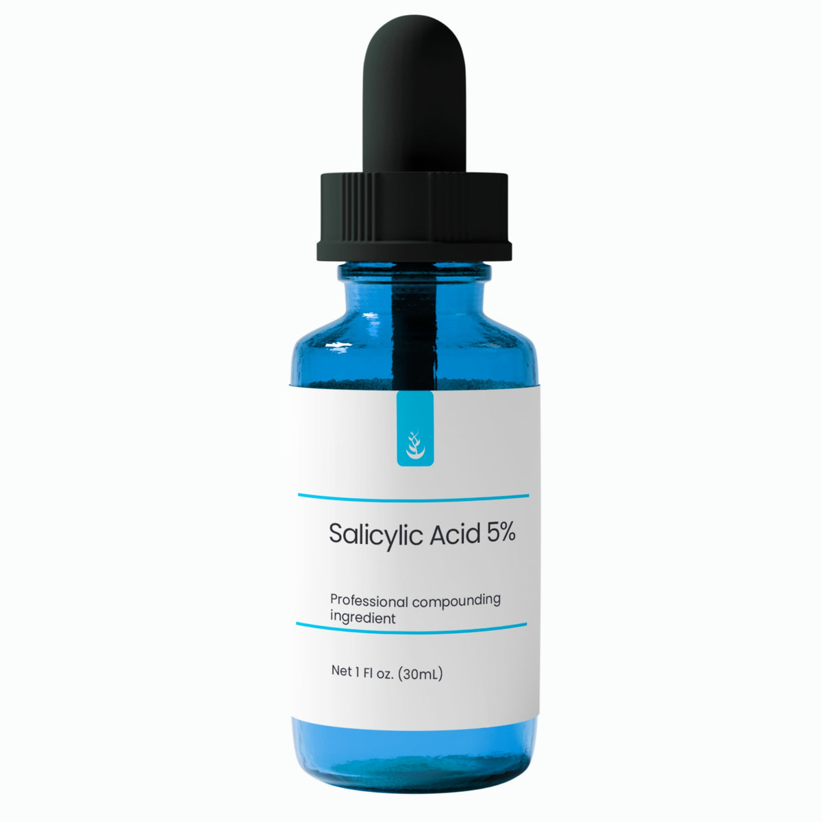 Pure Original Ingredients salicylic acid 5% bottle with dropper enables gentle exfoliation