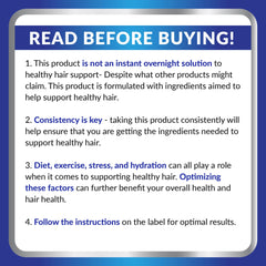 Pure Research DHT Blocker label highlights key ingredients for hair health