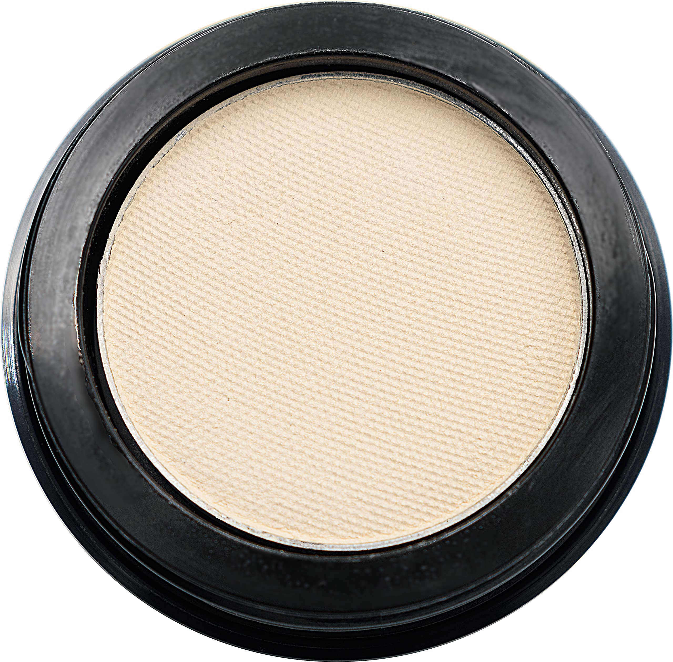 Pure Ziva Naked French Vanilla compact closeup showing a silky vegan matte shade for easy blending