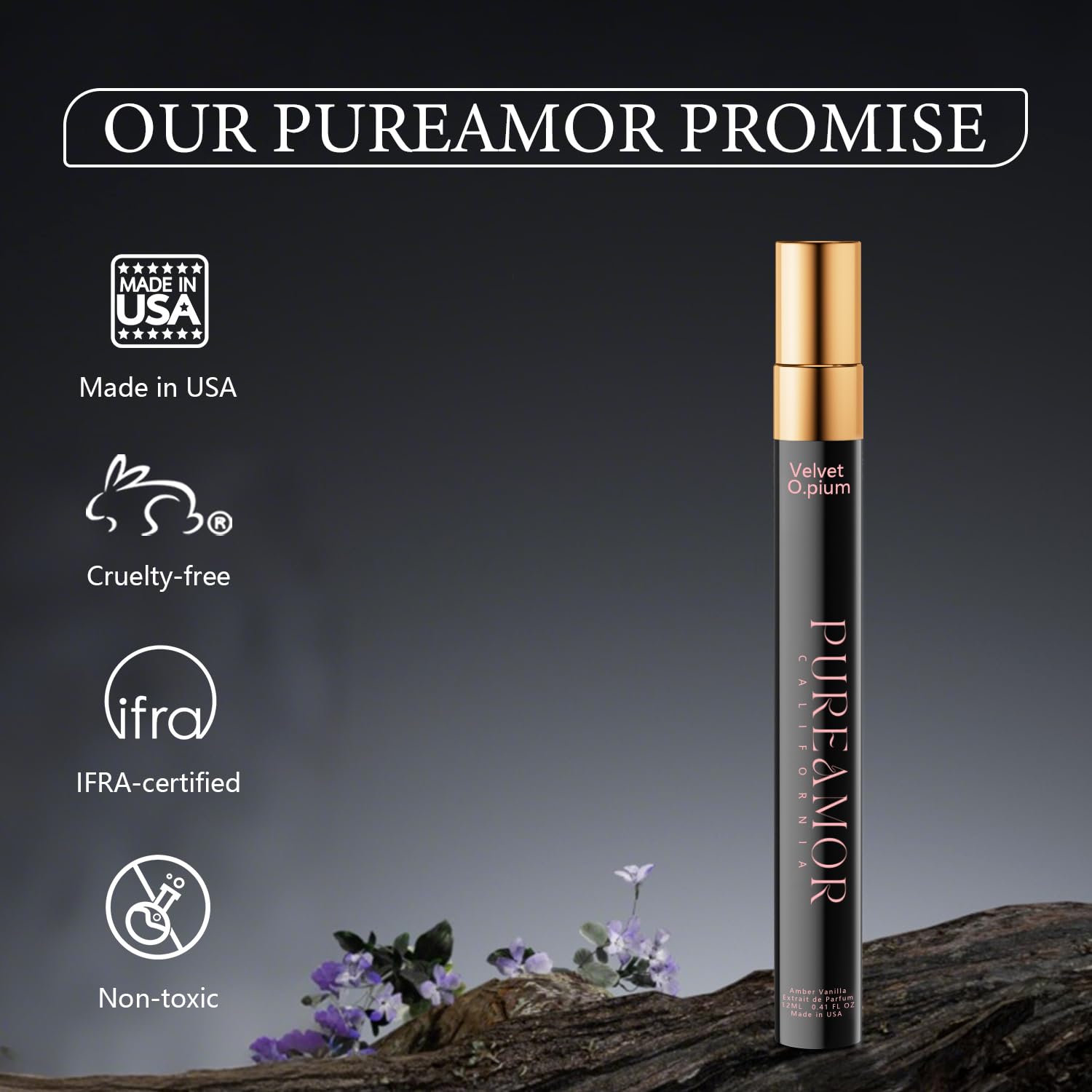 PUREAMOR fragrance-journey-pear-pink-pepper captures a fresh opening and first impressions.
