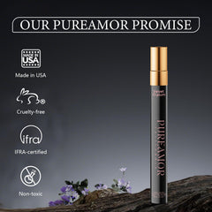 PUREAMOR fragrance-journey-pear-pink-pepper captures a fresh opening and first impressions.