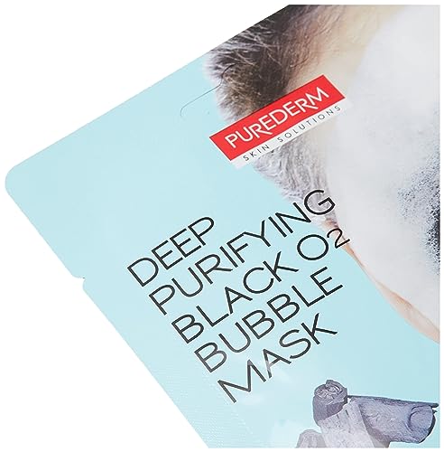 Purederm Bubble Mask ingredients orange lemon papaya sugar cane hydration soothing.