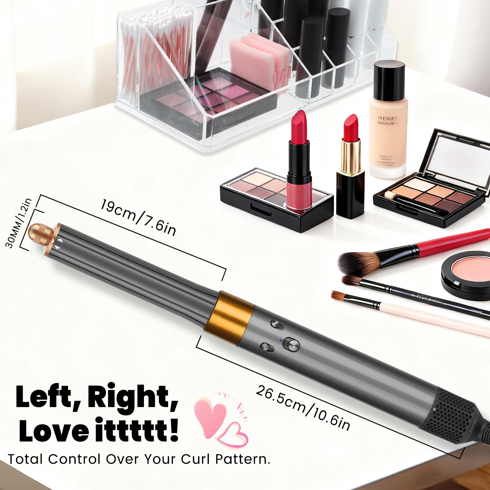 PureGUST ideal for busy mornings, creating polished looks in minutes.