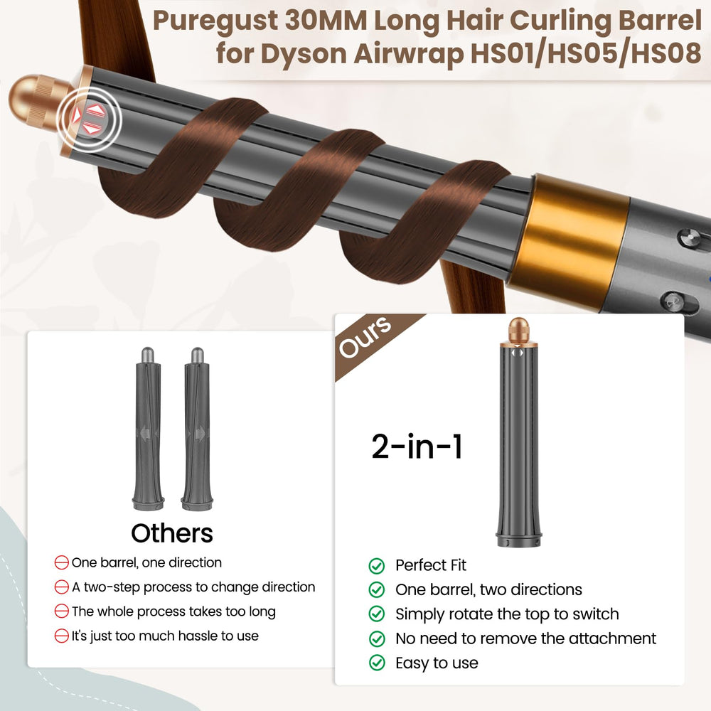 PureGUST Dyson-ready setup supports quick, seamless daily styling routines.
