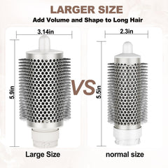 PUREGUST round brush fits Shark FlexStyle HD430 for smooth results.