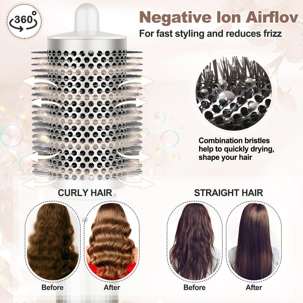 PUREGUST round brush fits Shark FlexStyle HD435 for consistent curls.