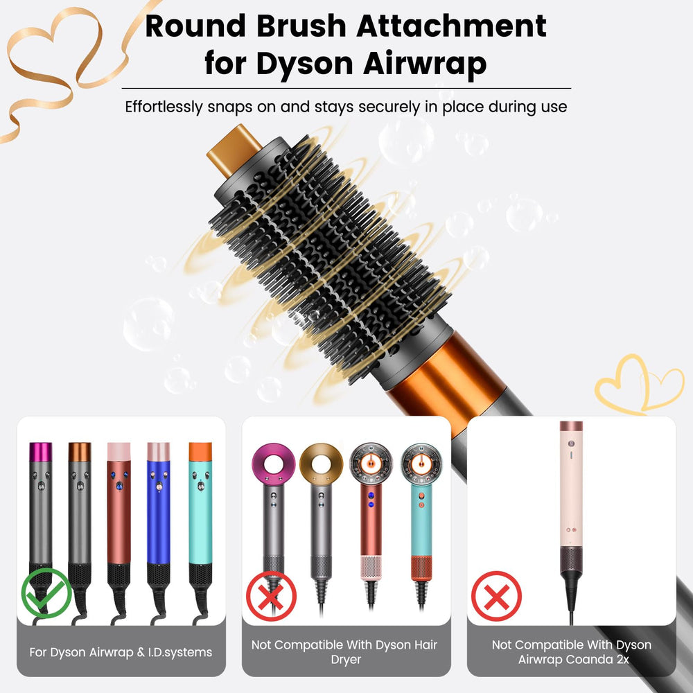 PUREGUST round brush root-volume lift adds crown fullness
