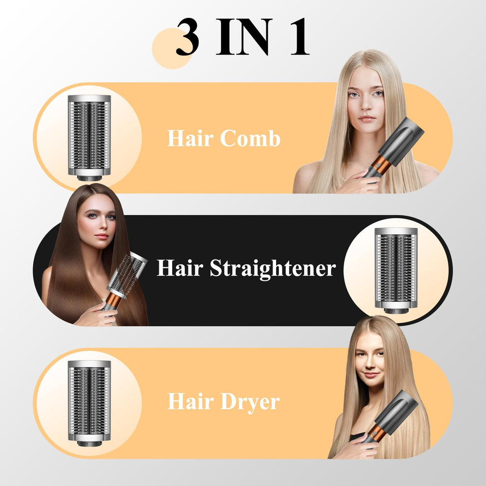 PUREGUST smoothing brush close-up shows firm bristles for smooth straight styles.