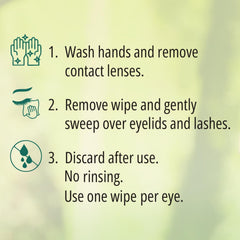 PURELID Tea Tree Eyelid Wipes for daily use on lids and lashes