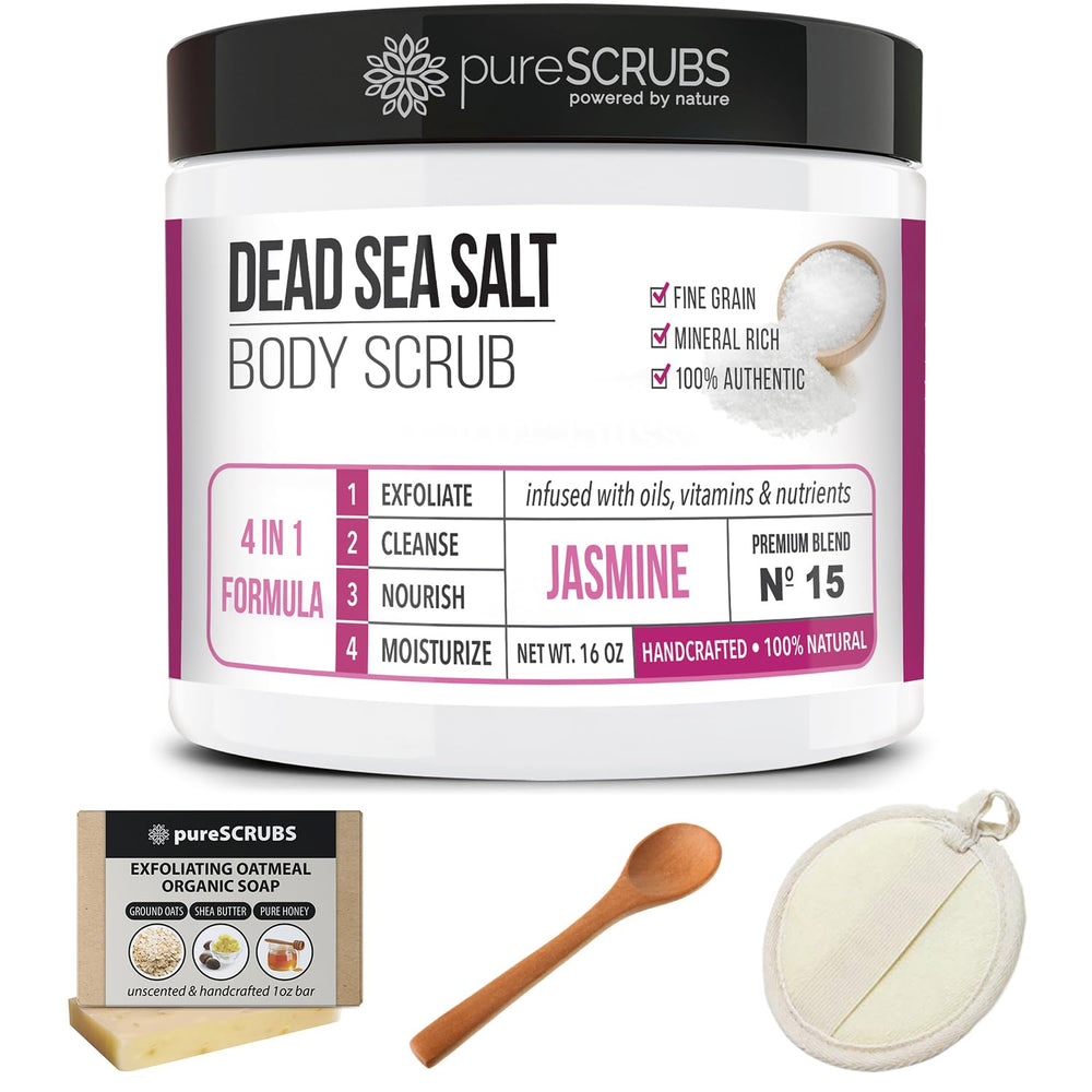 PureSCRUBS bundle contents showcase value with bonus tools and a full 16oz scrub