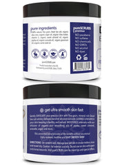  Dead Sea salt texture closeup from pureSCRUBS for mineral rich exfoliation