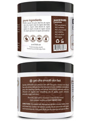 PureSCRUBS wooden spoon for precise scrubbing portions.