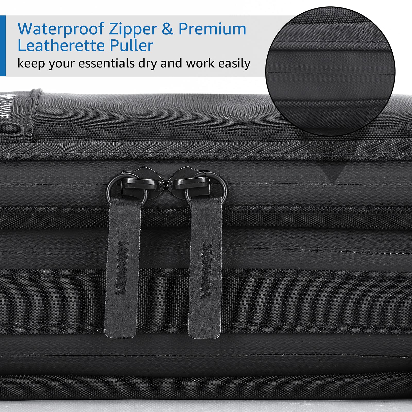Purevave compact dimensions 25.5x9x13 cm keep luggage organized.