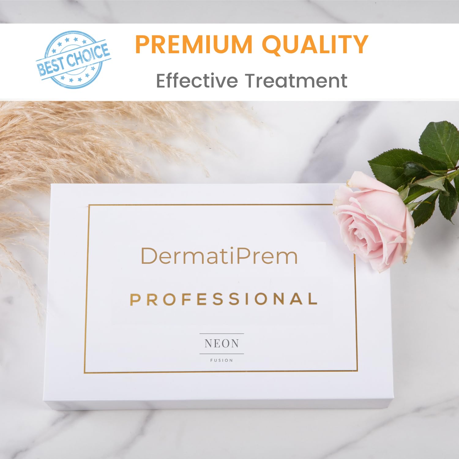 PureYou DermatiPrem instruction manual with premium gift box for organized setup.