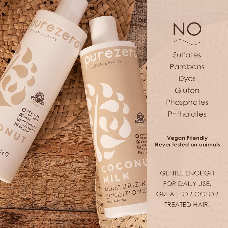 Purezero Coconut Milk ingredients focus on natural benefits.
