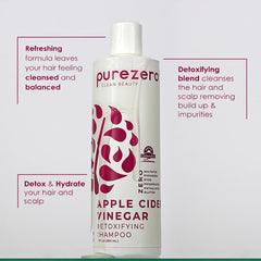 Purezero conditioner bottle shows hydrating treatment for smoother color-treated hair