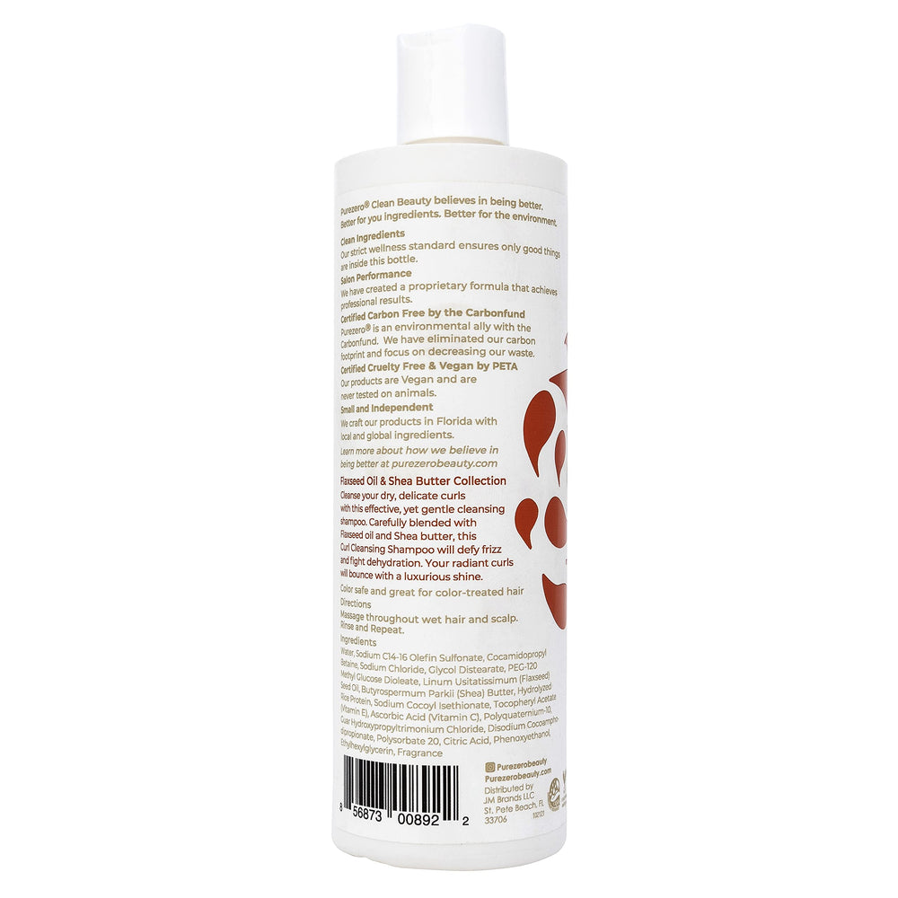 Purezero conditioner on hair strand embodies detangling and shine boost