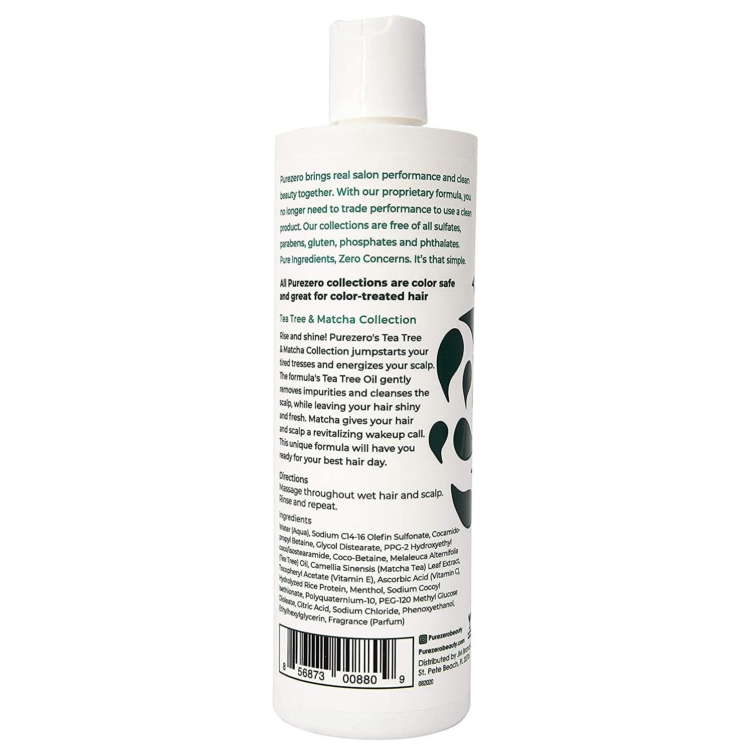 Purezero vegan cruelty-free icon communicates ethical beauty choice.