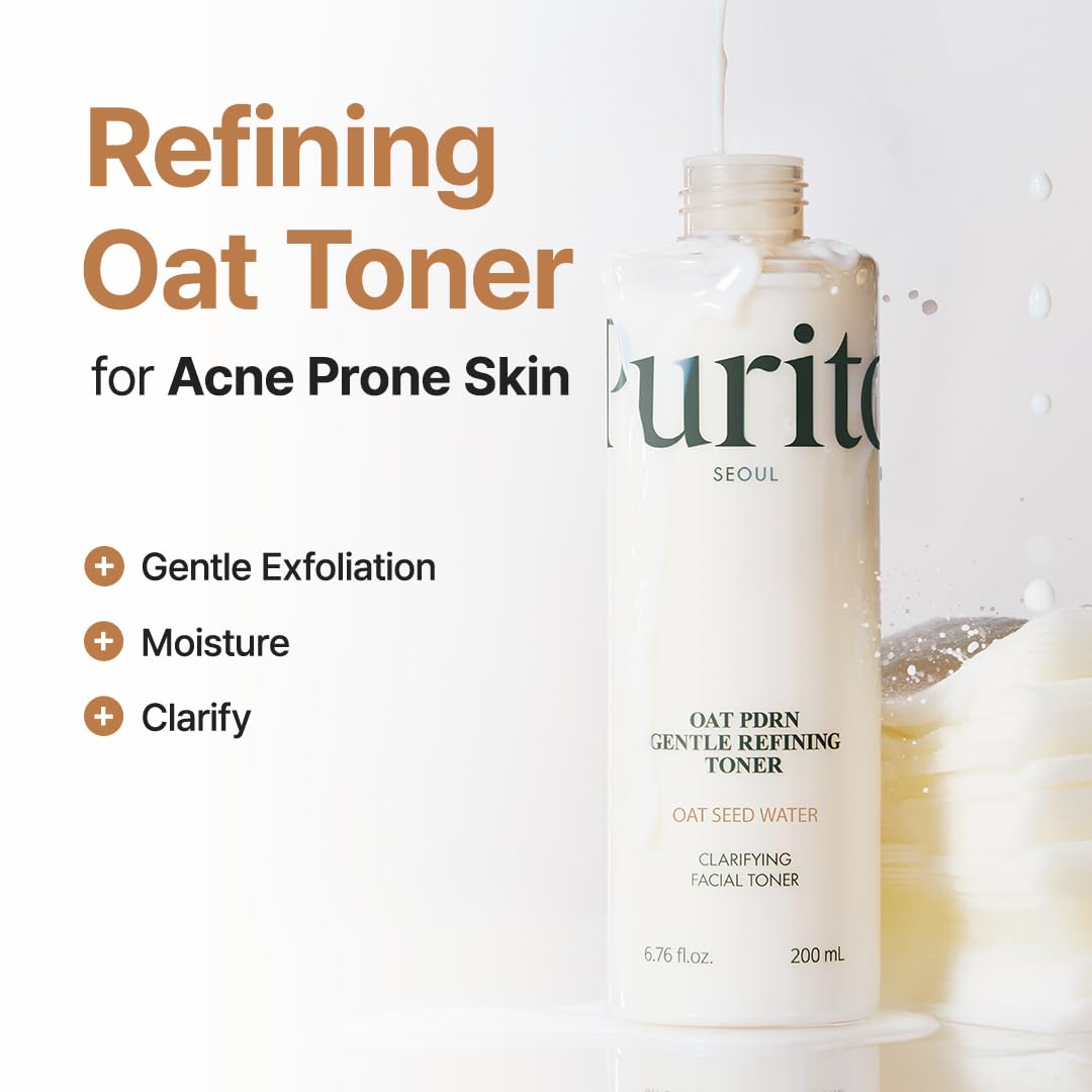PURITO 99%-pure-oat-pdrn-clarity highlights calming support for prone areas.